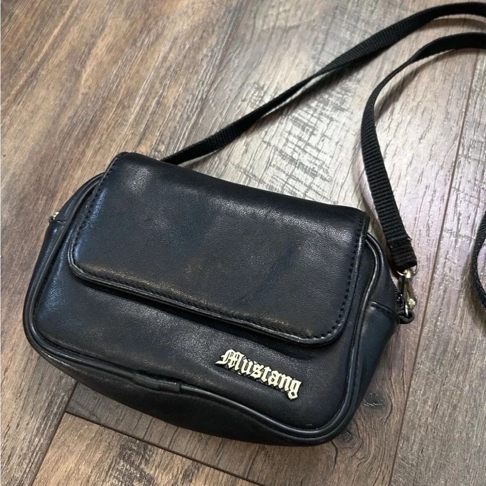Vintage Mustang Camera Purse Made In Korea